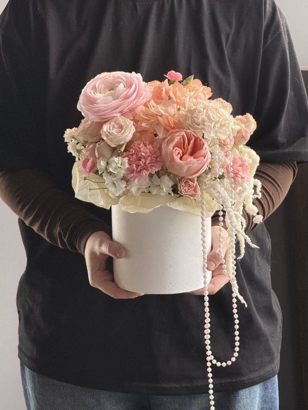 Композиция с гортензией