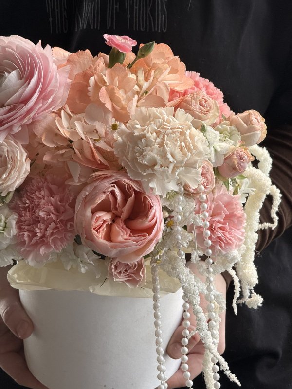 Композиция с гортензией